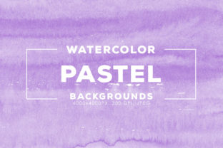 30 Pastel Watercolor Backgrounds for Creative Projects