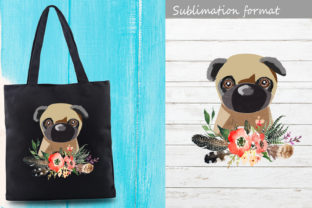 Dog Watercolor Sublimation