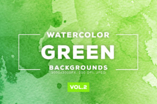 Green Watercolor Backgrounds 2 Review for Digital Sellers