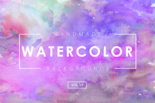 Watercolor Backgrounds 13: A Versatile Design Asset for Creative Projects