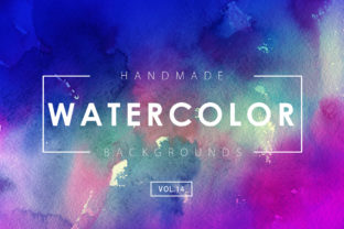 Watercolor Backgrounds 14: A Fresh Addition to Your Design Toolkit