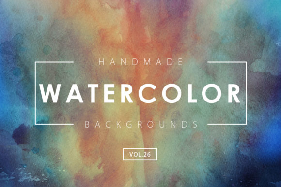 Watercolor Backgrounds 26: A Versatile Graphic for Handmade Creations