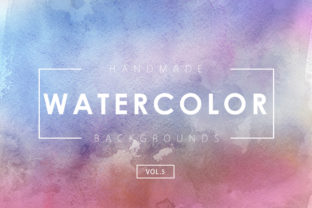 Watercolor Backgrounds 5 Review: A Versatile Graphic Design Asset for Creative Sellers
