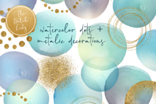 Watercolor Dot Metallic Clipart for Crafts: A Review for Real Creators
