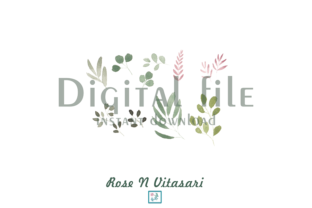 Watercolor Leaves Clipart Part 2: A Versatile Pattern for Branding