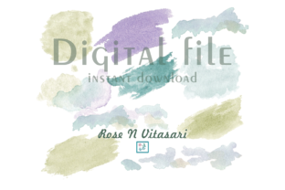 Watercolor Splotches Texture: A Versatile Design Asset for Creative Projects